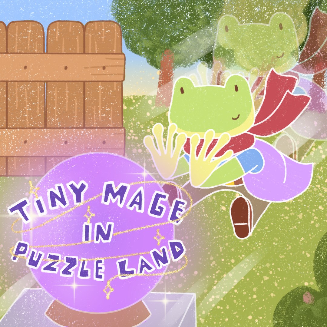 Boxart for Tiny Mage in Puzzle Land (Xbox Series)