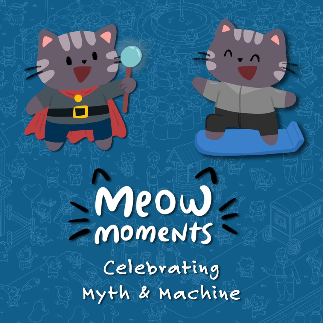 Boxart for Meow Moments: Celebrating Myth & Machine
