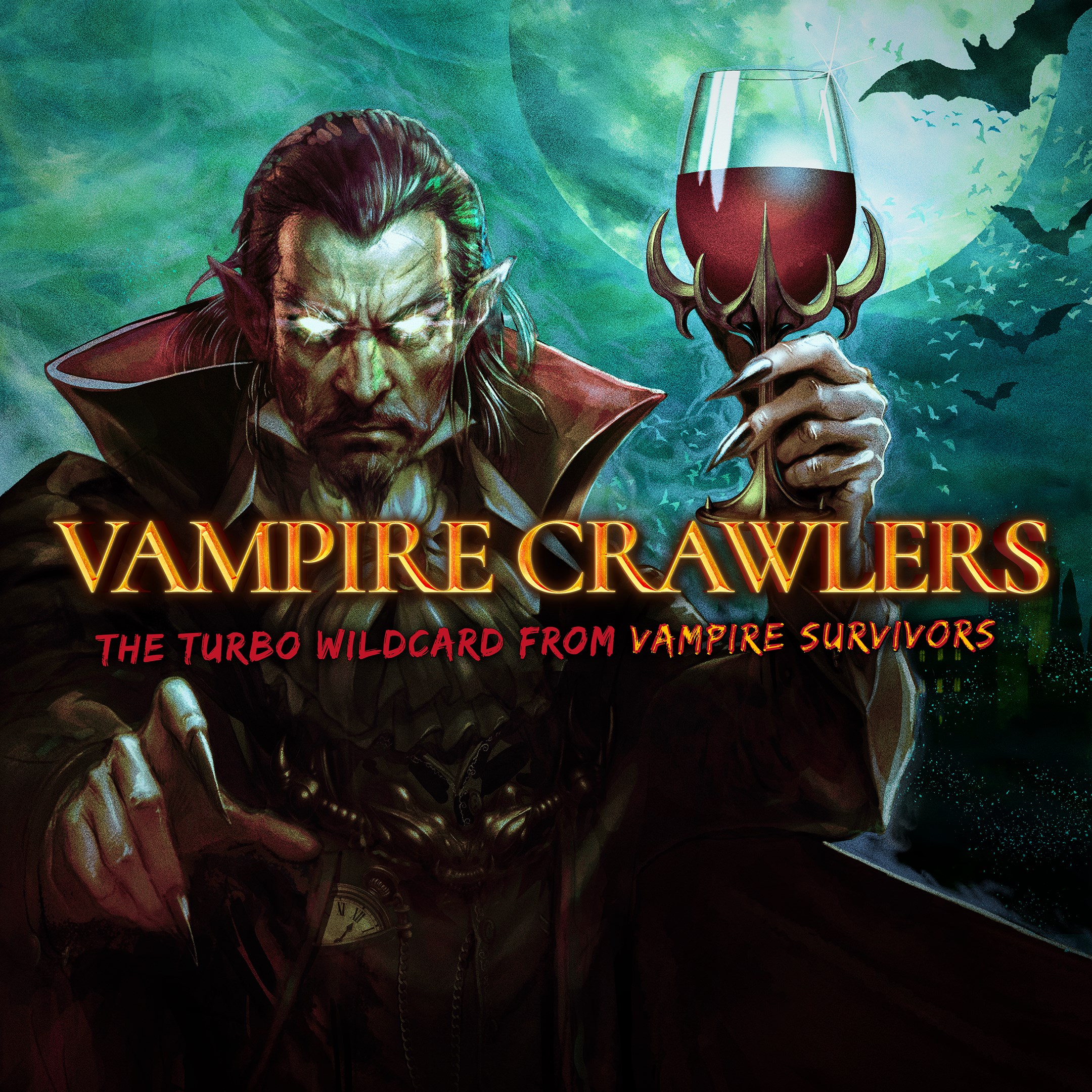 Boxart for Vampire Crawlers: The Turbo Wildcard from Vampire Survivors