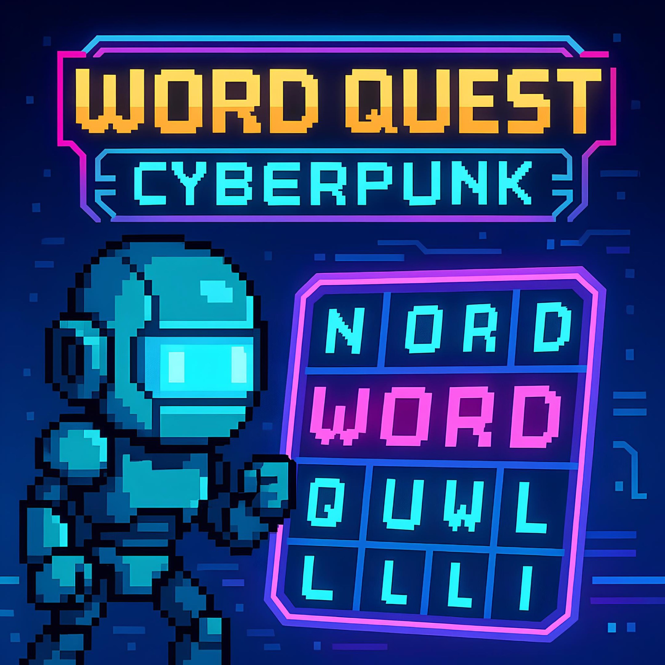 Boxart for Word Quest: Cyberpunk