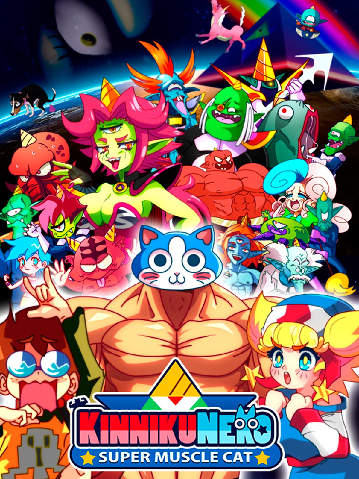 Boxart for KinnikuNeko: SUPER MUSCLE CAT