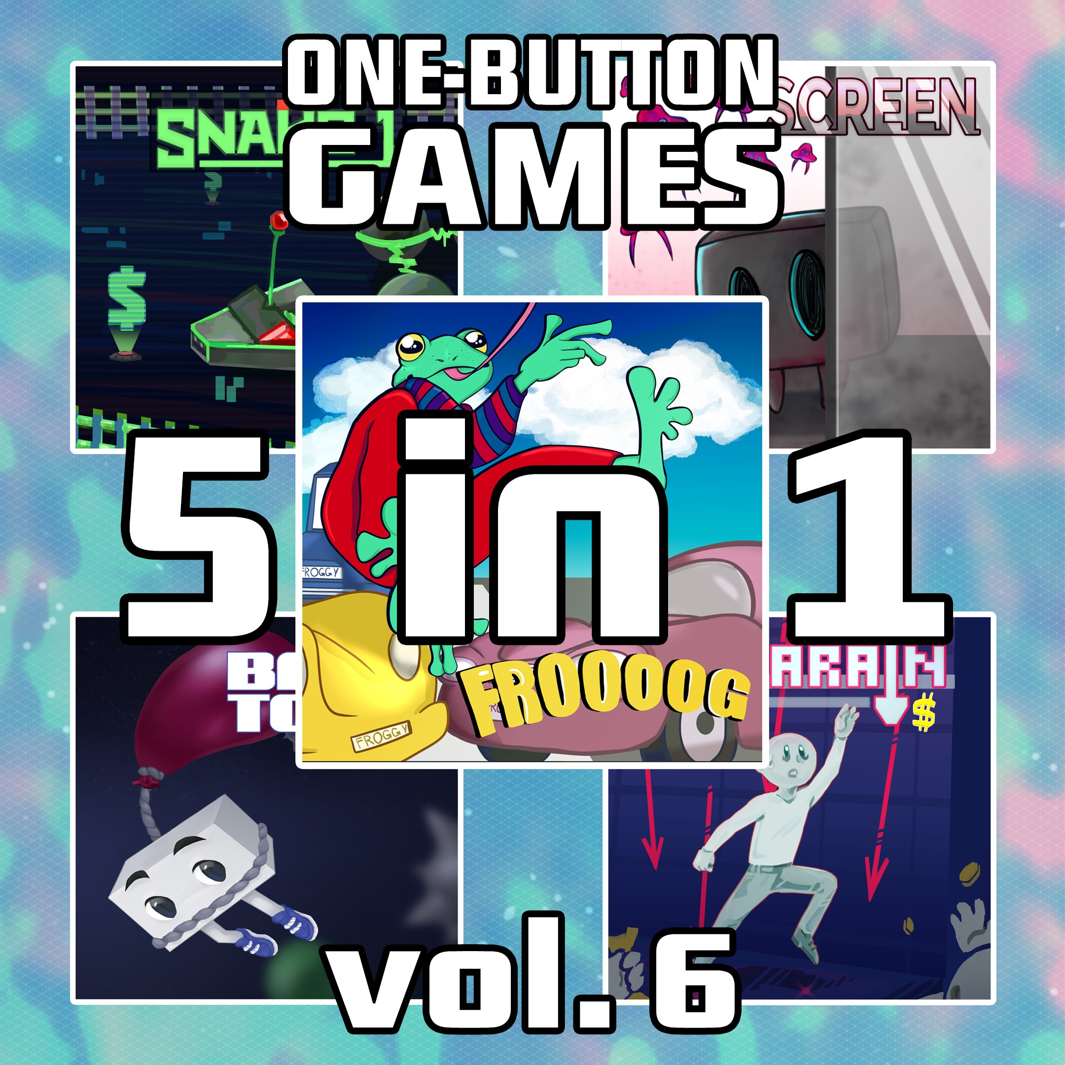 Boxart for One Button Games 5-in-1 vol. 6 (Windows)