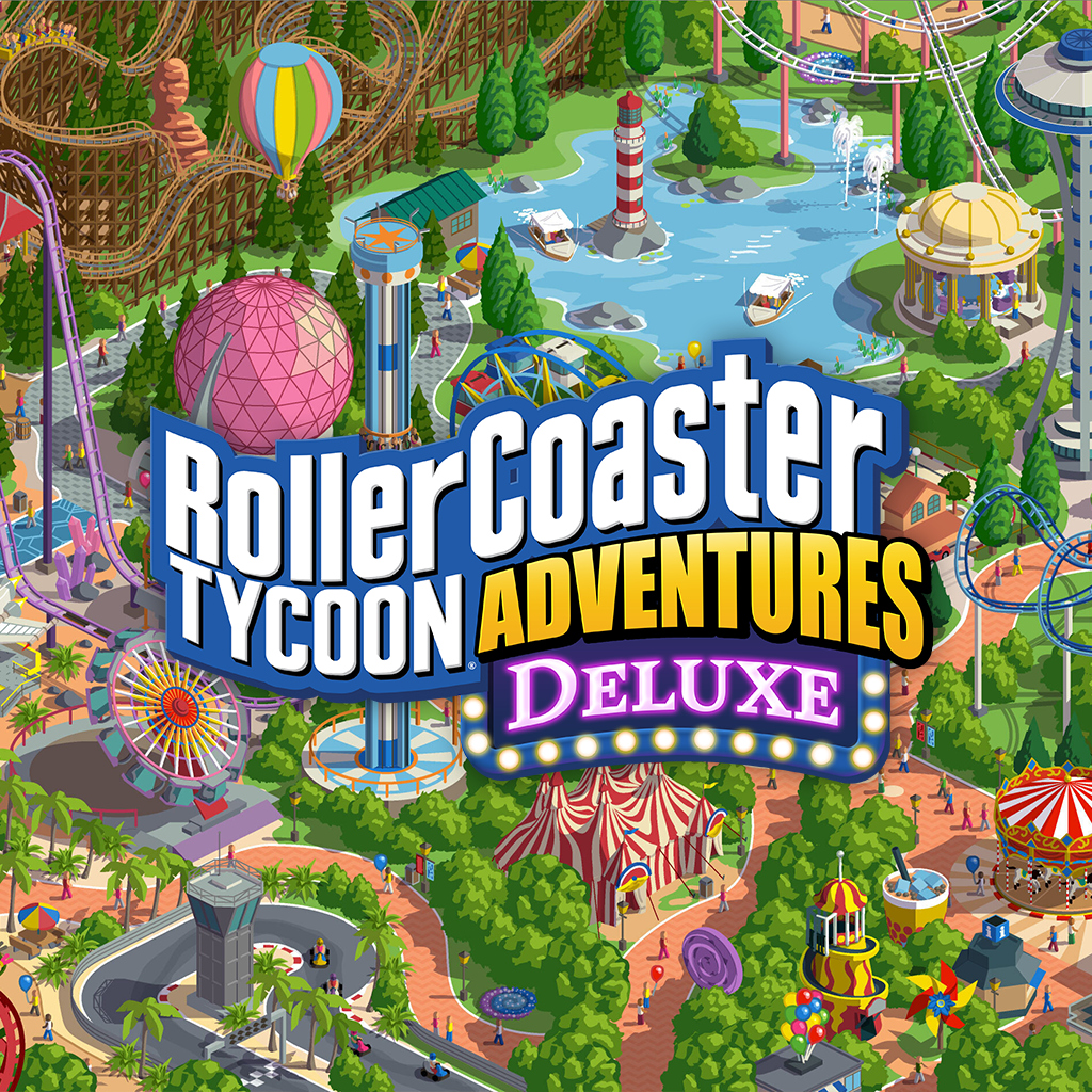 Boxart for RollerCoaster Tycoon Adventures Deluxe