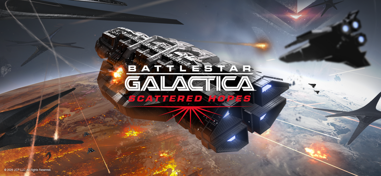 Boxart for Battlestar Galactica: Scattered Hopes