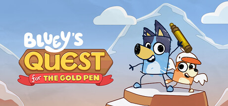 Boxart for Bluey's Quest For The Gold Pen