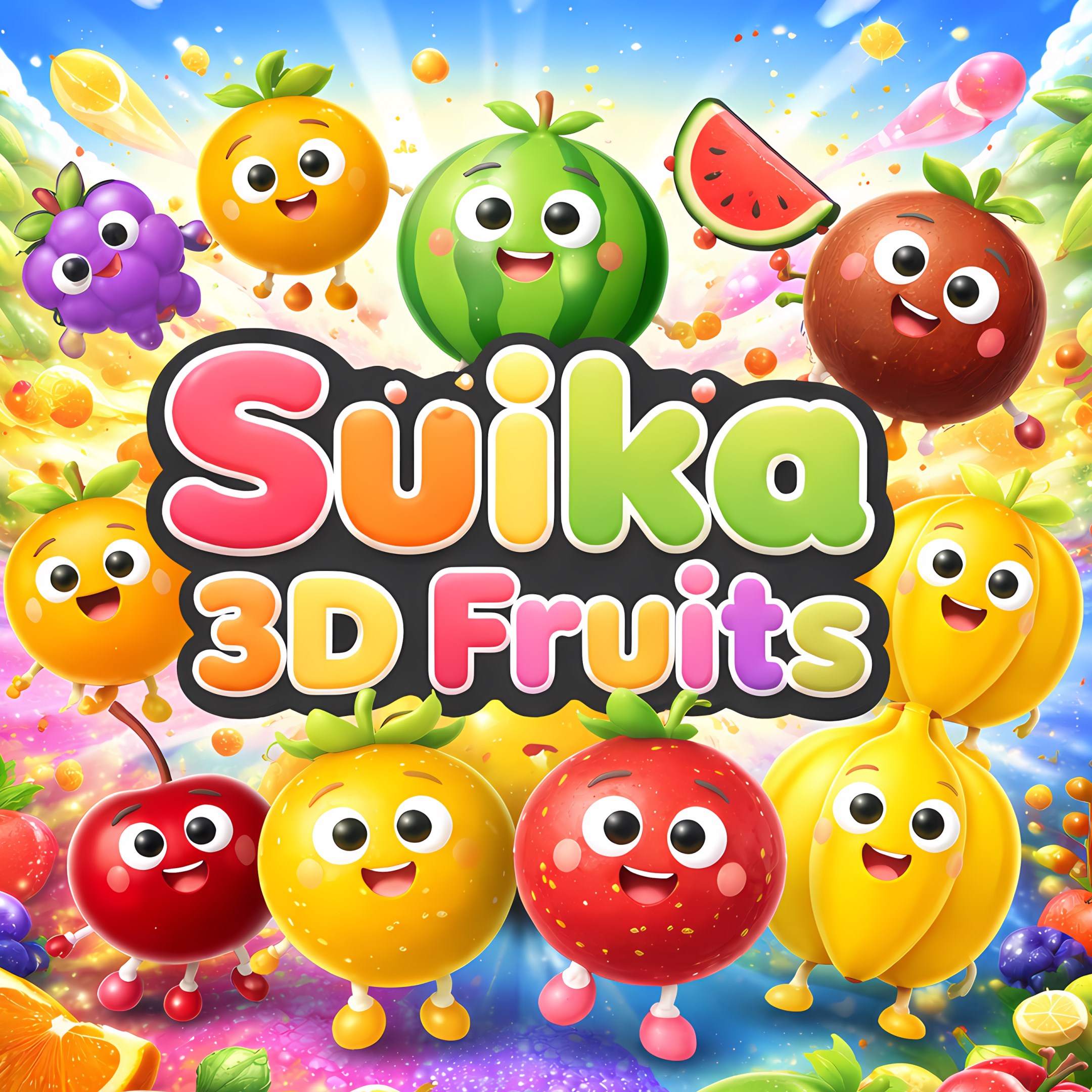Boxart for Suika 3D Fruits