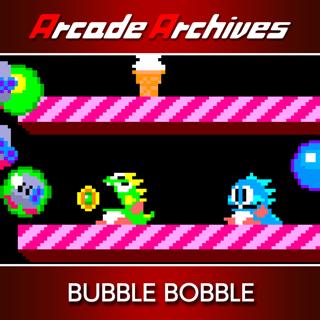 Boxart for Arcade Archives BUBBLE BOBBLE