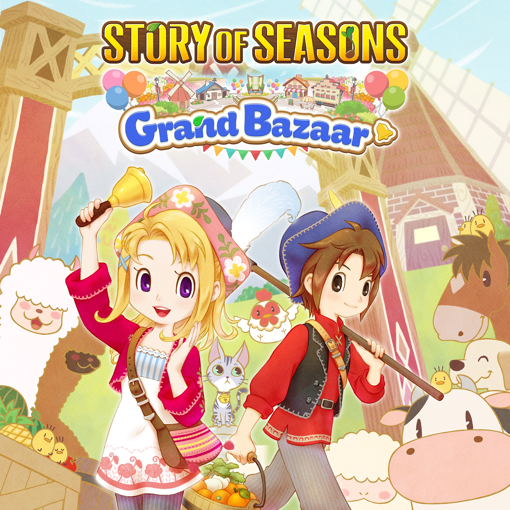 Boxart for STORY OF SEASONS: Grand Bazaar