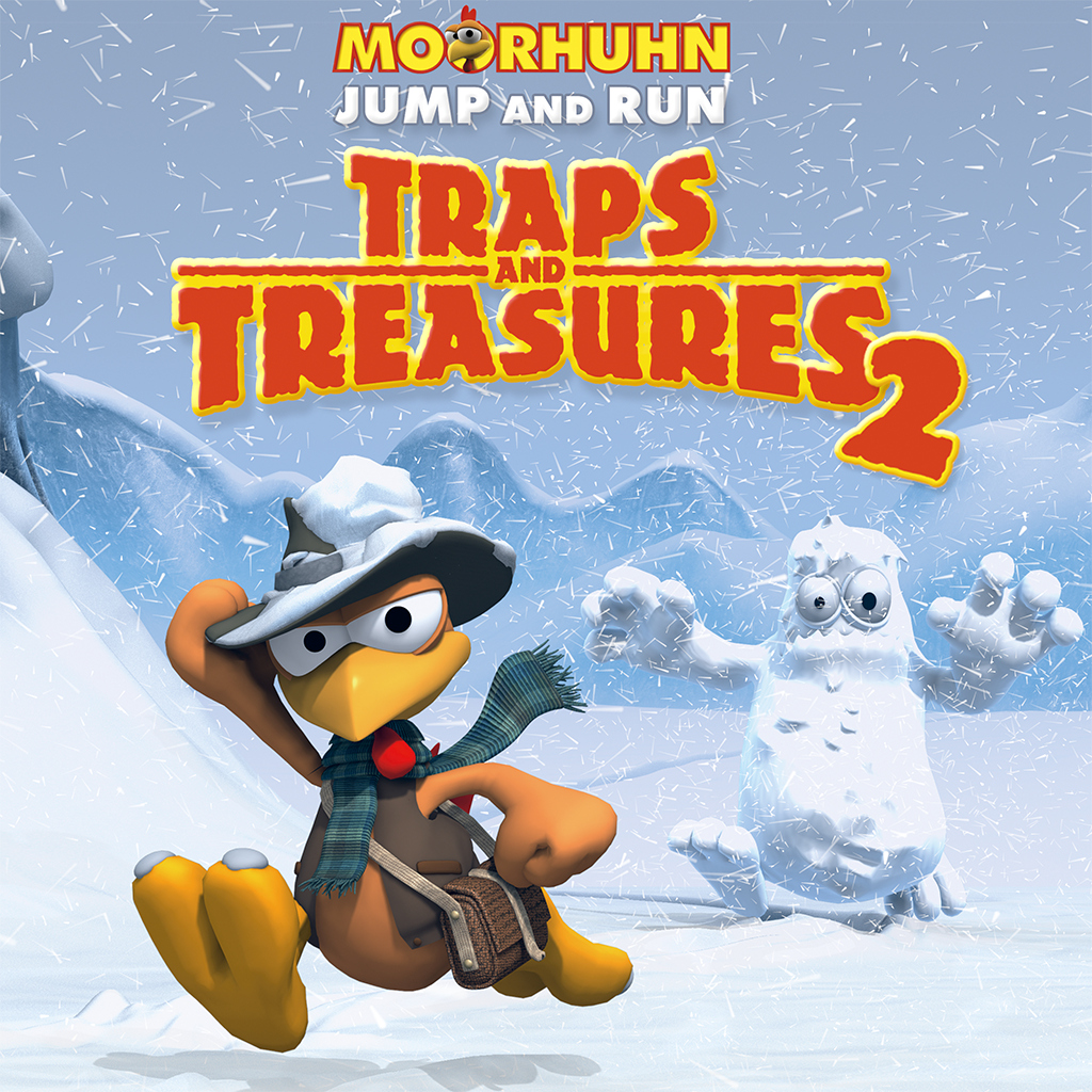 Boxart for Moorhuhn Jump and Run 'Traps and Treasures 2'