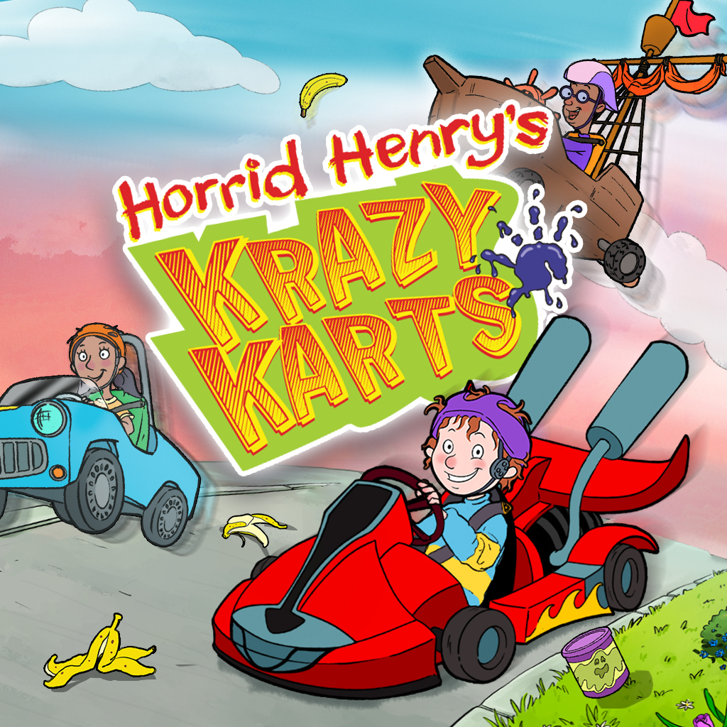Boxart for Horrid Henry's Krazy Karts