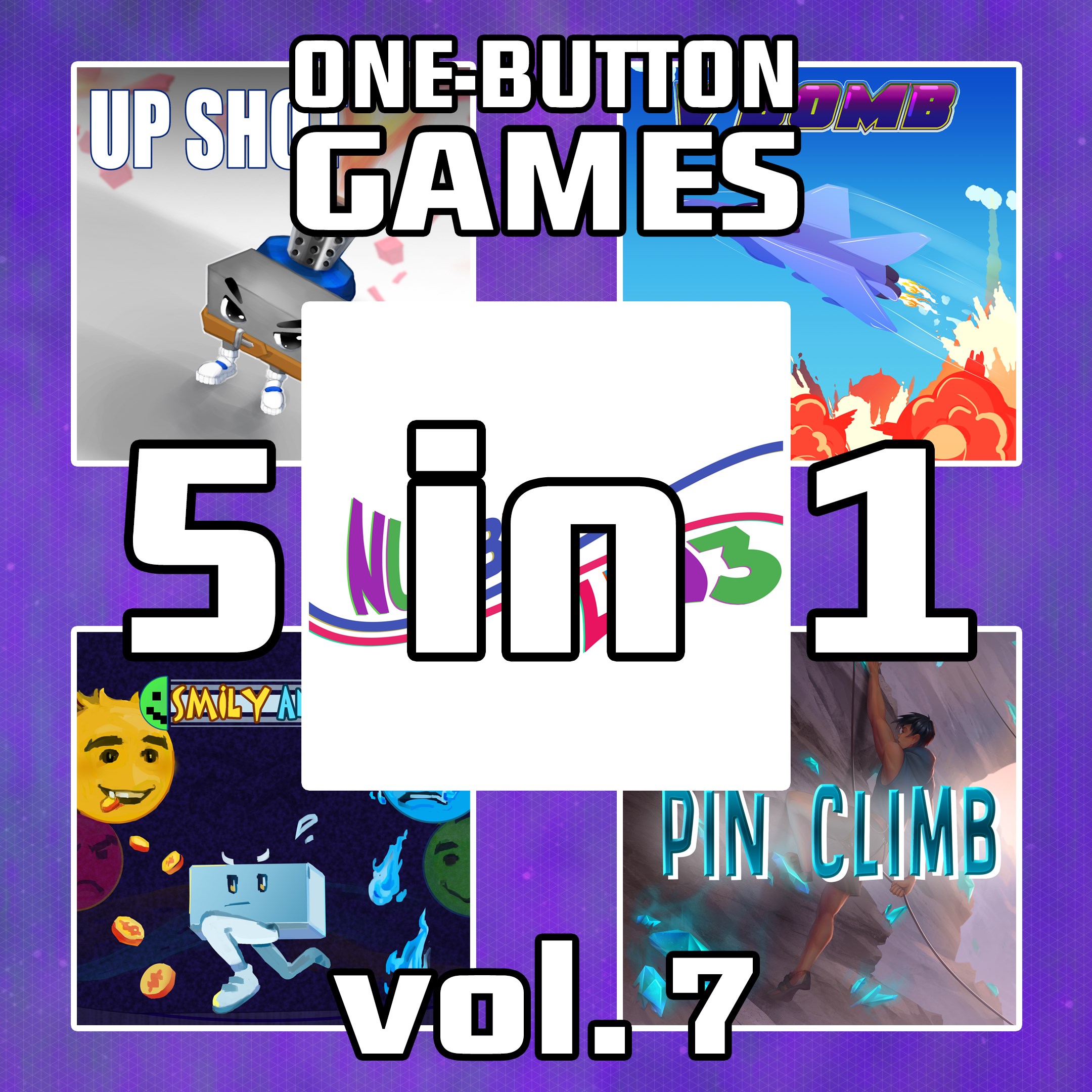 Boxart for One Button Games 5-in-1 vol. 7
