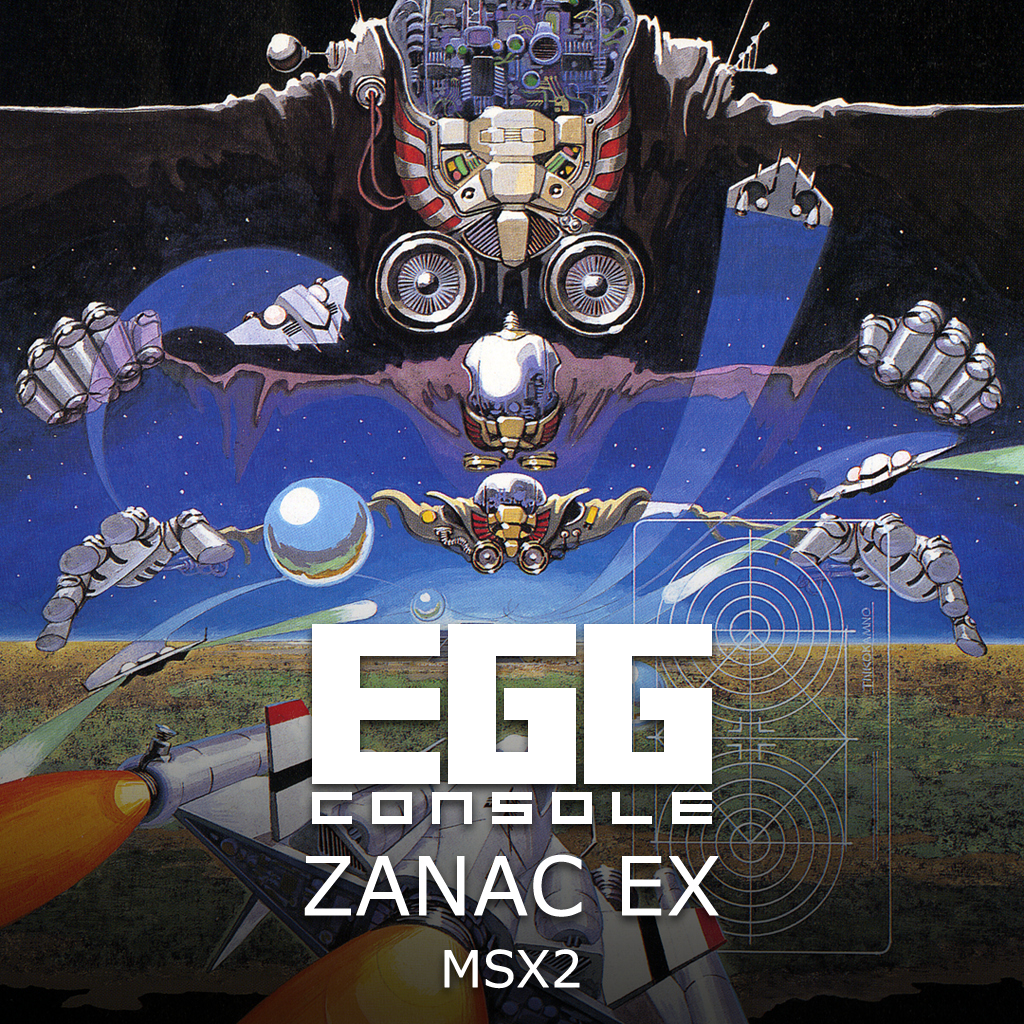 Boxart for EGGCONSOLE ZANAC EX MSX2