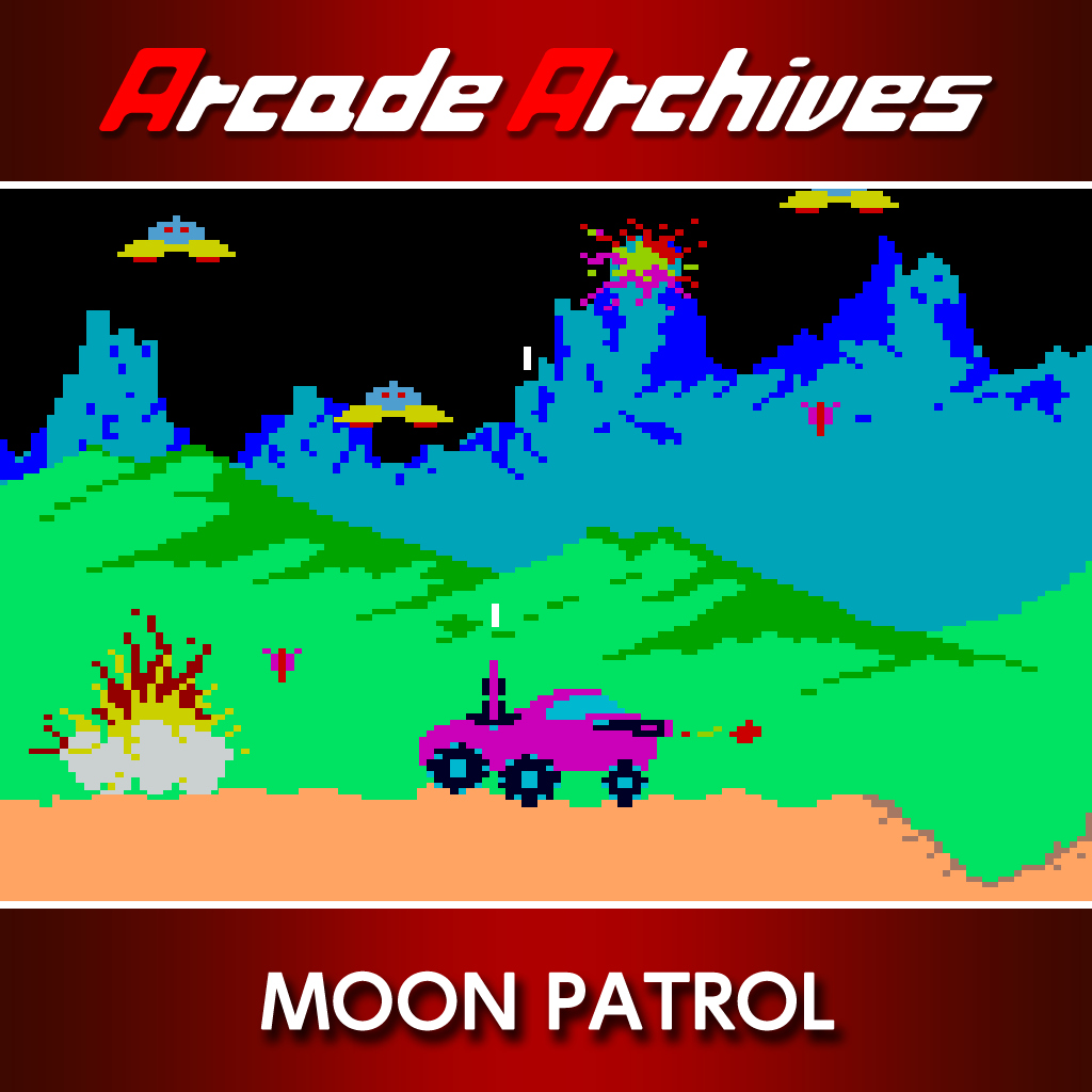 Boxart for Arcade Archives MOON PATROL