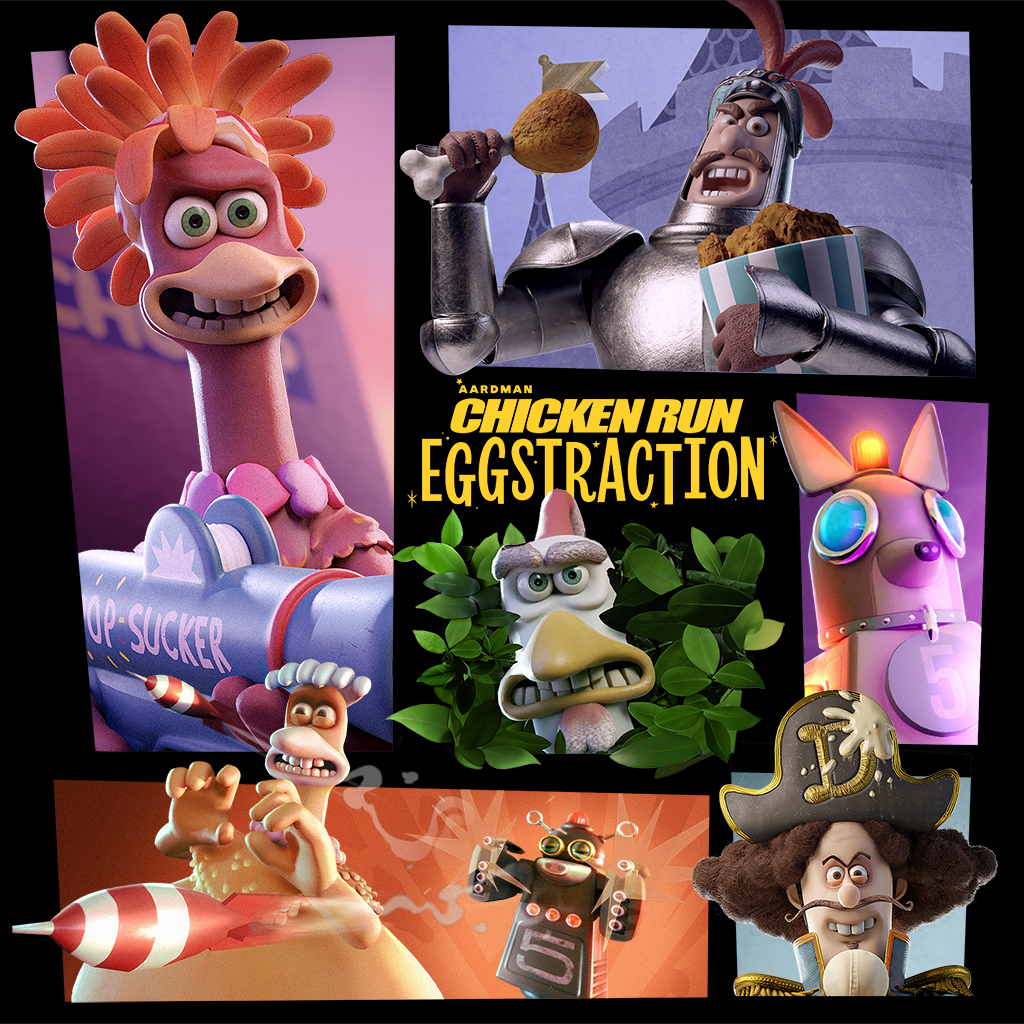 Boxart for Chicken Run: Eggstraction