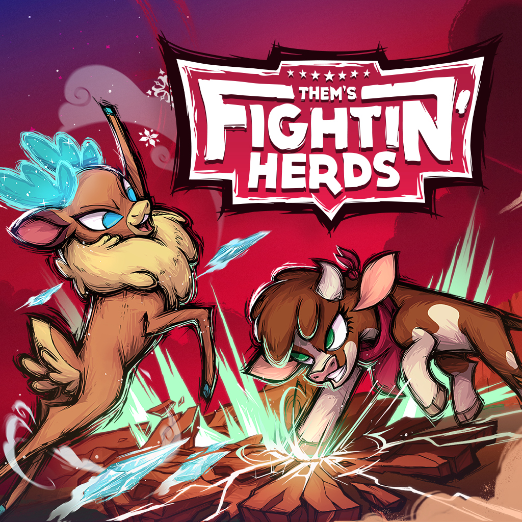 Boxart for Them's Fightin' Herds