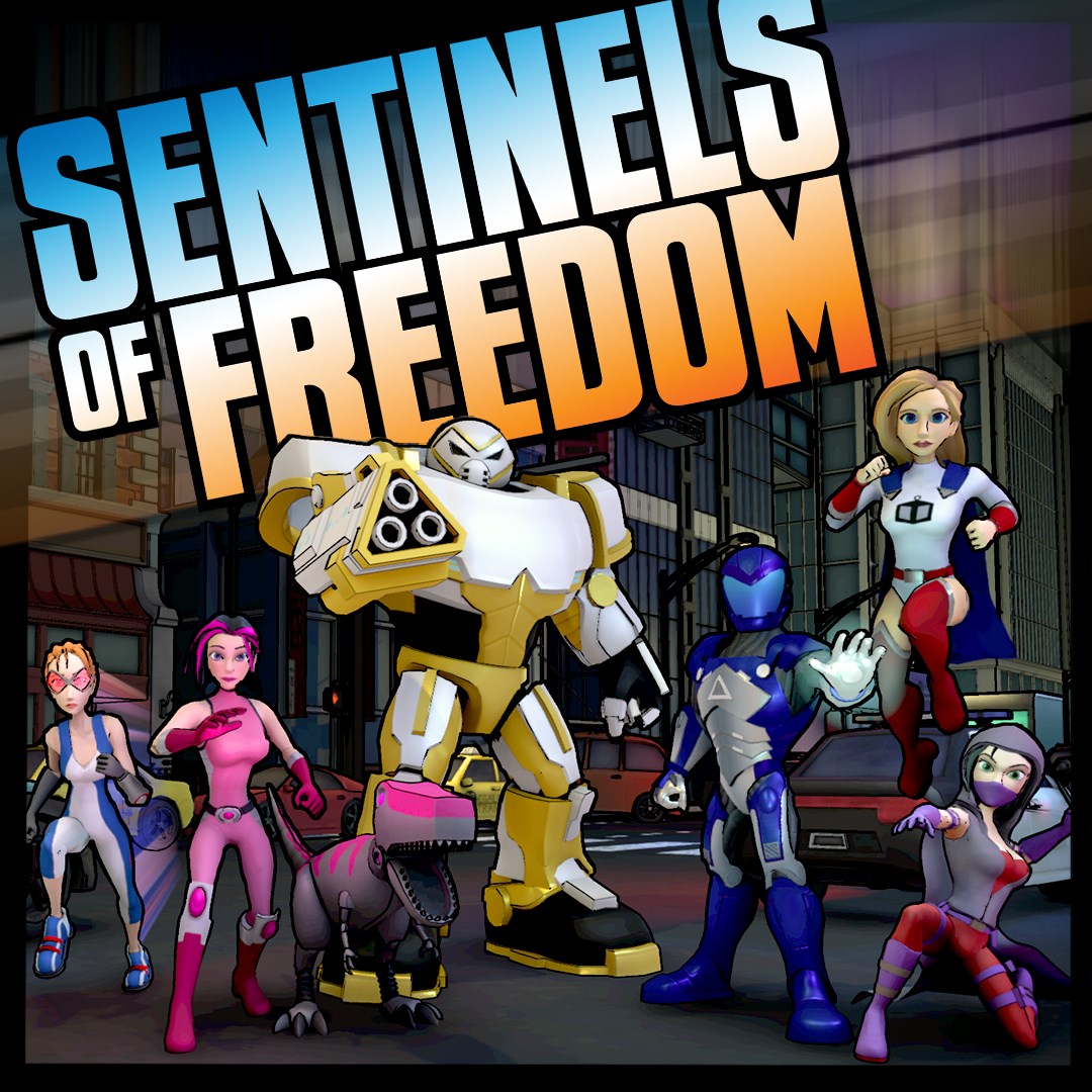 Boxart for Sentinels of Freedom