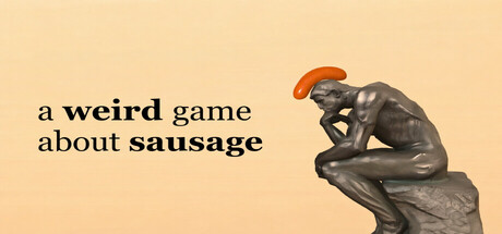 Boxart for a weird game about sausage