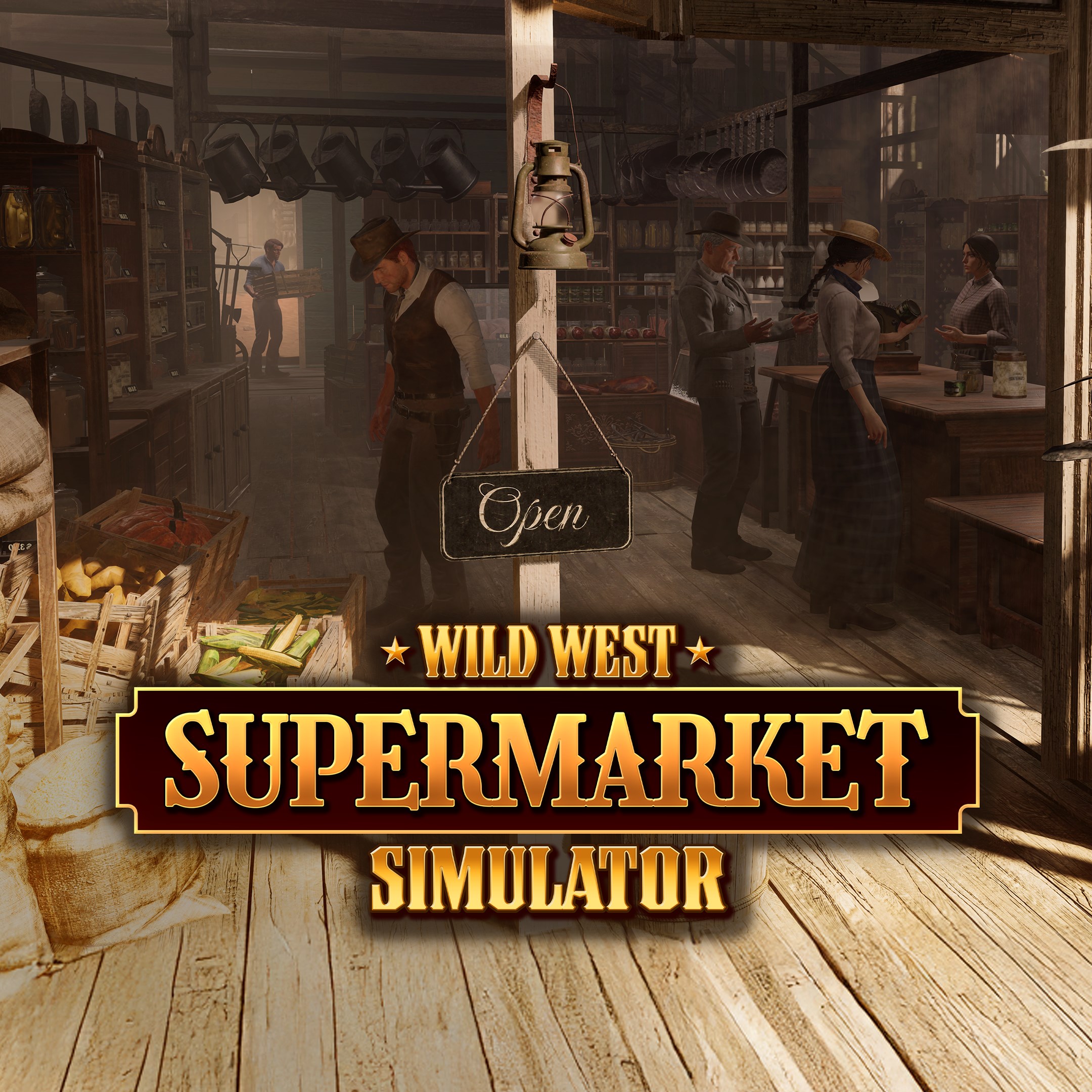 Boxart for Wild West Supermarket Simulator