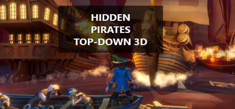 Boxart for Hidden Pirates Top-Down 3D