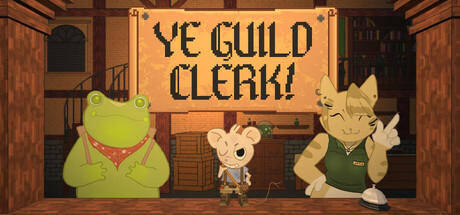 Boxart for Ye Guild Clerk!