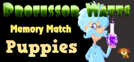 Boxart for Professor Watts Memory Match: Puppies