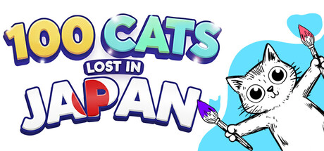 Boxart for 100 Cats Lost In Japan Find & Color