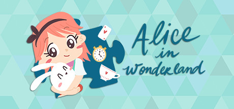 Boxart for Alice in Wonderland - a jigsaw puzzle tale
