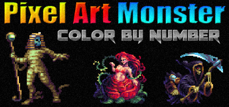 Boxart for Pixel Art Monster - Color by Number
