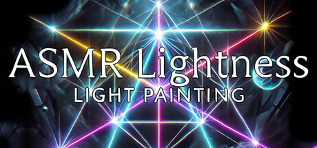 Boxart for ASMR LIGHTness - Light painting