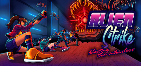 Boxart for Alien Strike: Blasting the Intruders