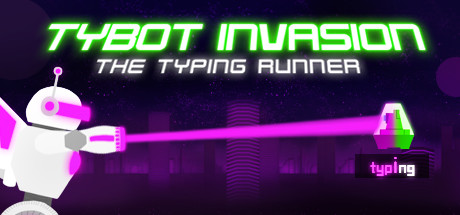 Boxart for Tybot Invasion: The Typing Runner
