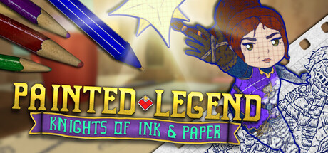 Boxart for Painted Legend: Knights of Ink & Paper