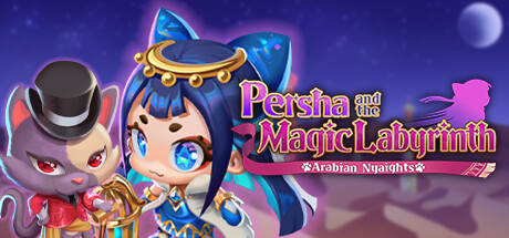 Boxart for Persha and the Magic Labyrinth -Arabian Nyaights-