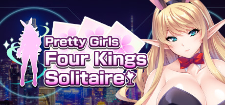 Boxart for Pretty Girls Four Kings Solitaire