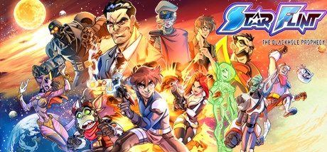 Boxart for StarFlint the BlackHole Prophecy