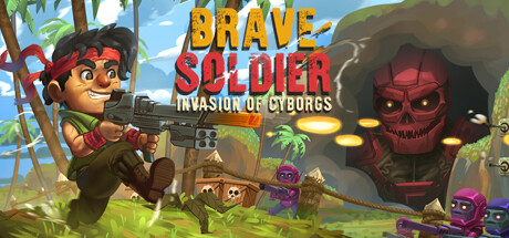 Boxart for Brave Soldier - Invasion of Cyborgs