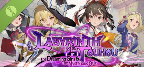 Boxart for Labyrinth of Touhou Tri -The Dreaming Girls & The Mysterious Orbs- DEMO