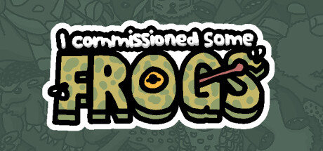 Boxart for I commissioned some frogs