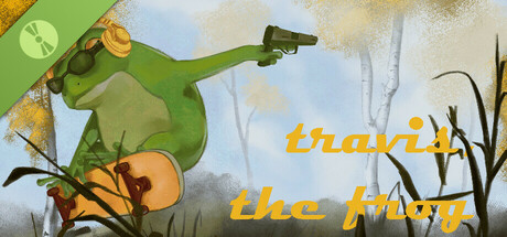 Boxart for travis, the frog - demo
