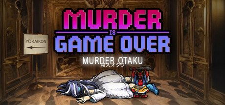 Boxart for Murder Is Game Over: Murder Otaku