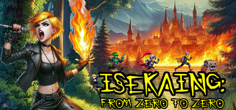 Boxart for Isekaing: from zero to zero.