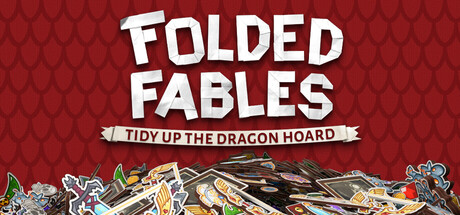 Boxart for Folded Fables: Tidy Up The Dragon Hoard
