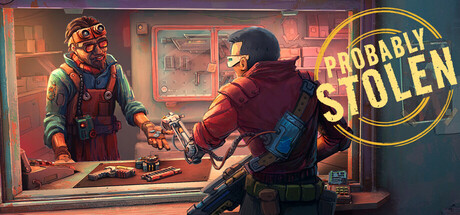 Boxart for Probably Stolen - Cyberpunk Shopkeeper Sim