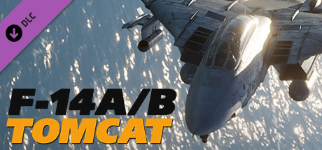 Boxart for DCS: F-14A/B Tomcat by Heatblur Simulations