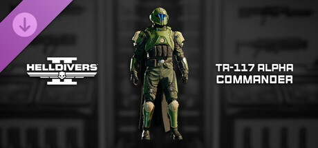 Boxart for HELLDIVERS™ 2 - TR-117 Alpha Commander Armor Set