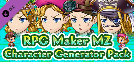 Boxart for RPG Maker MZ - Character Generator Pack