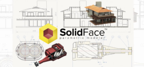 Boxart for SolidFace Parametric CAD Modeler 2D/3D