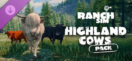 Boxart for Ranch Simulator: Highland Cows Pack - Build, Farm, Hunt