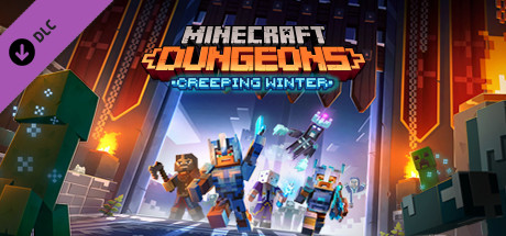 Boxart for Minecraft Dungeons Creeping Winter