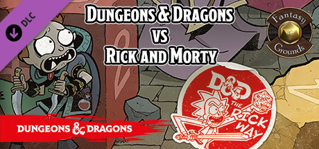 Boxart for Fantasy Grounds - Dungeons & Dragons vs Rick and Morty